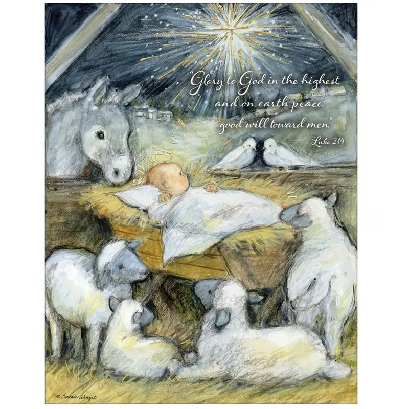 Holy Night Religious Christmas Card Pack – 1004912 1