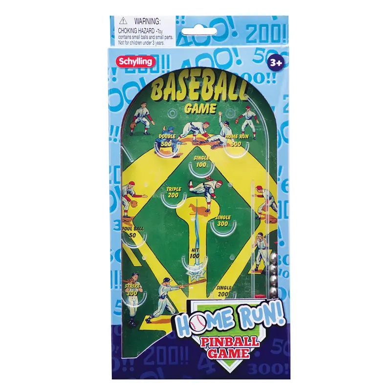 Homerun Pinball Game – Handheld Mechanical Arcade-Style Ball Launcher 1
