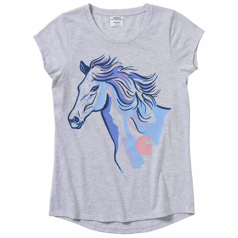 Horse-Lover Graphic T-Shirt For Girls – Sizes Toddler To Teen 1