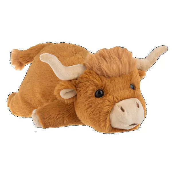 Hughie The Highland Cow Plush Toy – Adorable Huggable Stuffed Animal (H15629) 1