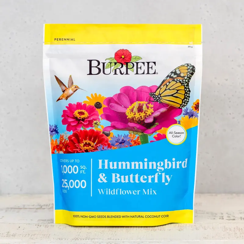 Hummingbird & Butterfly Attracting Wildflower Mix – Pollinator-Friendly Seeds 1