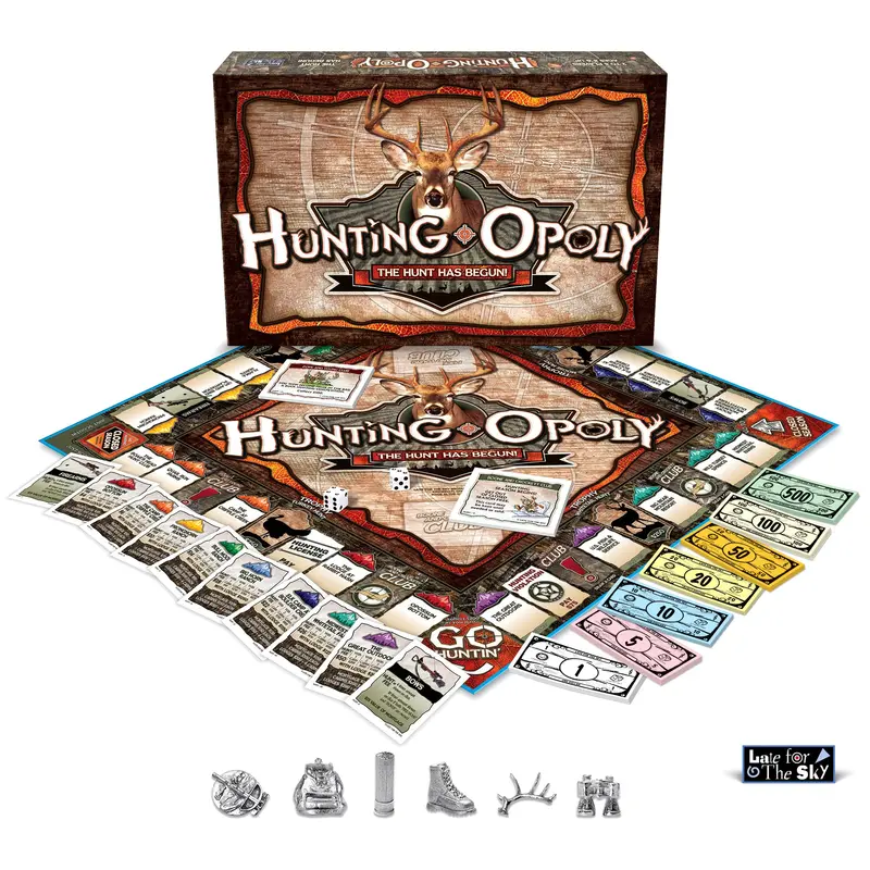 Hunting-Opoly: Outdoor-Themed Strategy Board Game 1