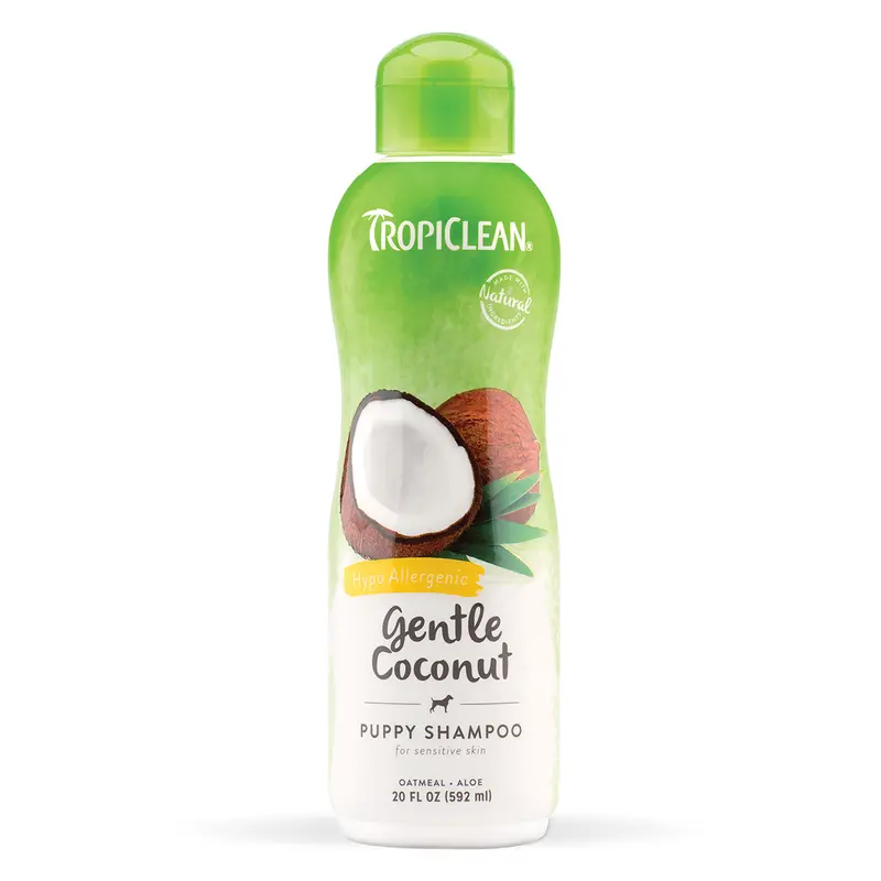 Hypoallergenic Coconut Shampoo For Puppies & Kittens - Gentle Formula, 20 Oz, 202139 1