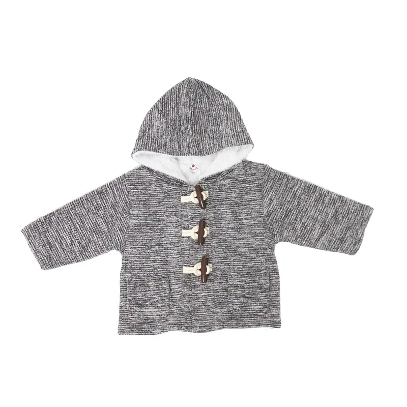 Infant Fleece-Lined Hooded Jacket – Lightweight Outerwear, Style A6031 1