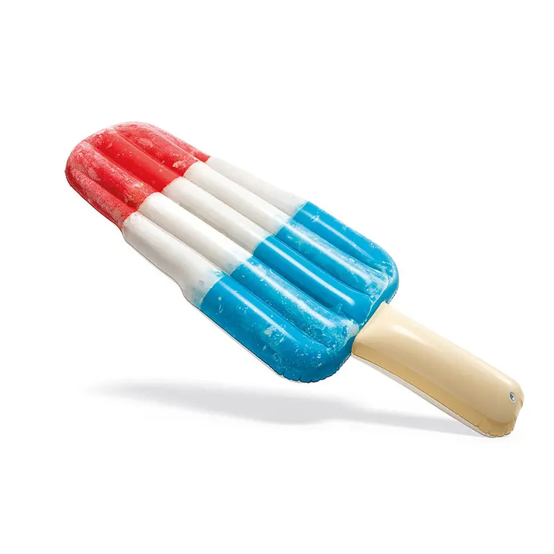 Inflatable Ice Pop–Themed Pool Float For Adults And Teens – Durable Vinyl Design 1
