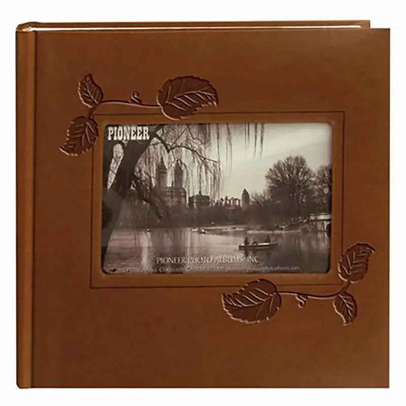 Ivy-Embossed Leatherette Photo Album – Da-200Eib 1