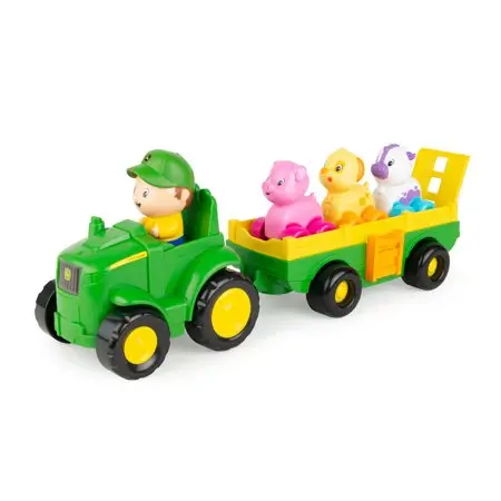 John Deere Ride-On Wagon With Animal Sound Effects – Toy For Toddlers (47276) 1