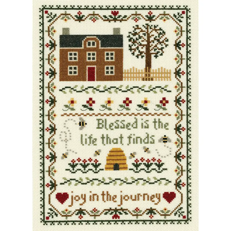 Joy In The Journey Inspirational Cross Stitch Kit – Faith-Based Design (021) 1