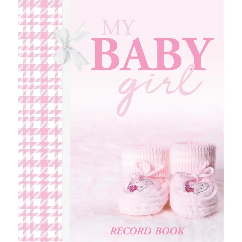 Keepsake Baby Girl Milestone Record Book – 97959 1