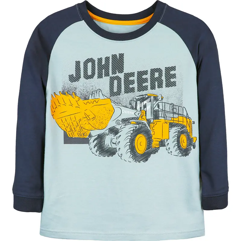 Kids' Construction Raglan Long-Sleeve T-Shirt J4T566Bc 1