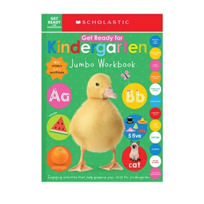 Kindergarten Readiness Workbook – Early Skills Practice For Preschoolers (Isbn 9781339010021) 1