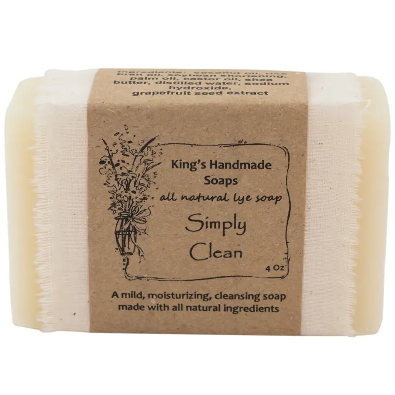King’S Handmade All-Natural Lye-Based Cleansing Bar Soap 1