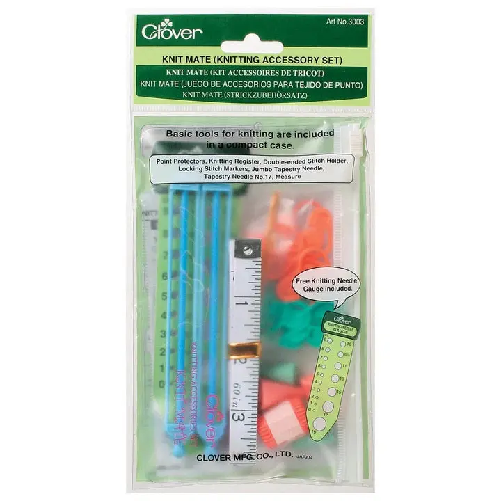 Knit Mate Starter Kit – All-In-One Knitting Accessories Set (Cl-3003) 1