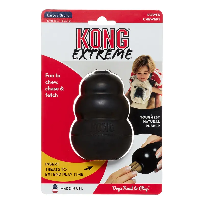 Kong Classic Extreme Rubber Toy For Power Chewers 1