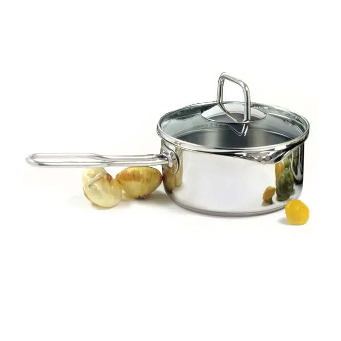 Krona Stainless Steel Saucepan – 1.5-Quart Capacity – Model 601 1