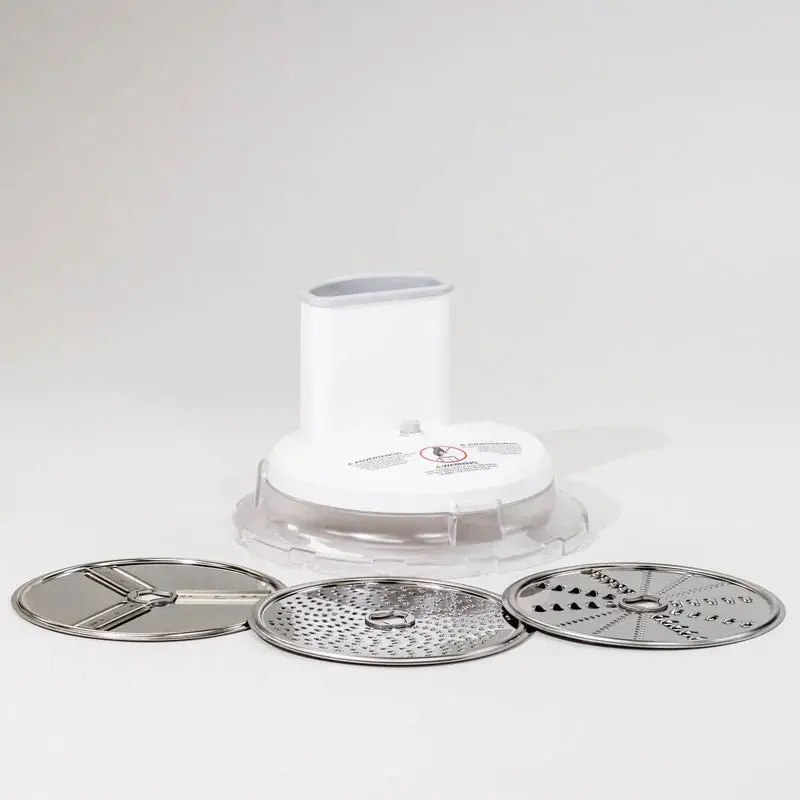 Large-Capacity Slicer & Shredder Attachment – Compatible With Muz6 Series Food Processors 1