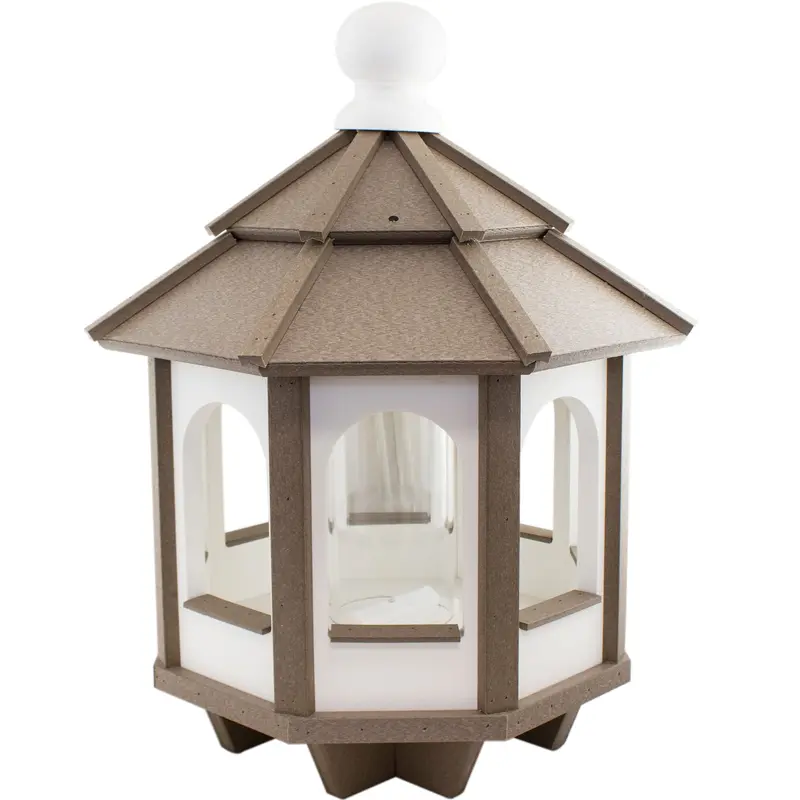 Large Octagonal Wild Bird Feeder – Weather-Resistant Outdoor Design 1