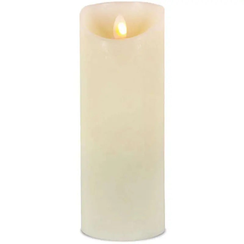 Led Aurora Pillar Candle With Auto Timer – Flickering Flameless Decorative Light 1