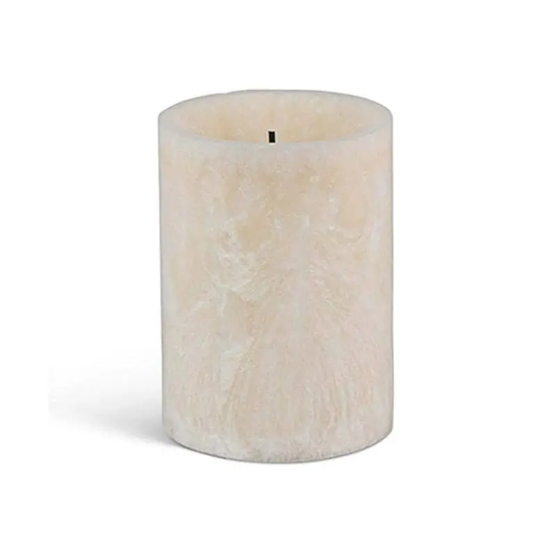 Led Wax Candles With Realistic Ice Crackle Effect & Auto Shut-Off Timer (4386) 1