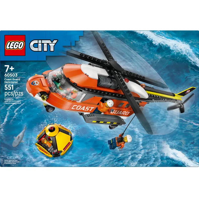 Lego City Coast Guard Helicopter Rescue Set – Action-Packed Play (60503) 1