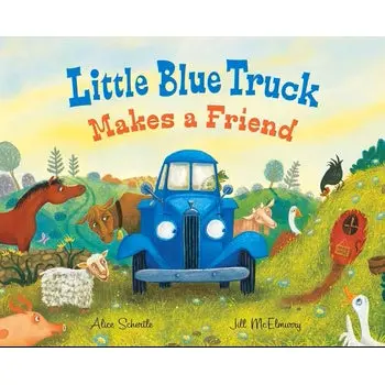 Little Blue Truck Makes A Friend – Social-Emotional Learning Board Book 1