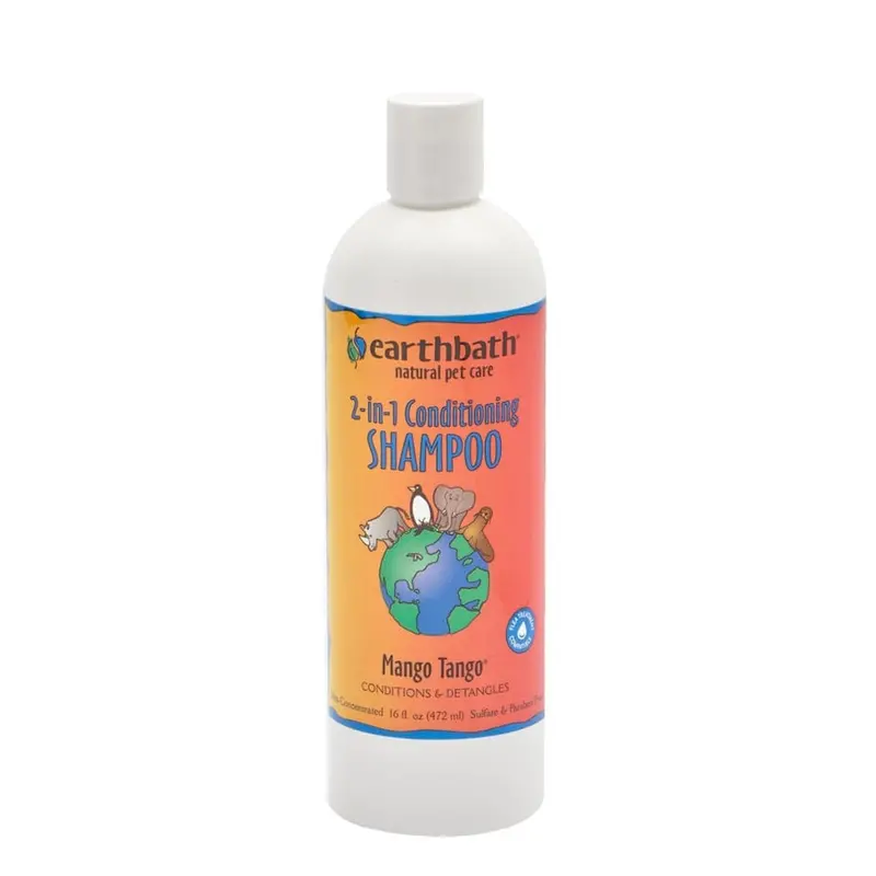 Mango Tango 2-In-1 Pet Shampoo & Conditioner – Nourishing, Fragrant Formula (16 Fl. Oz) 1