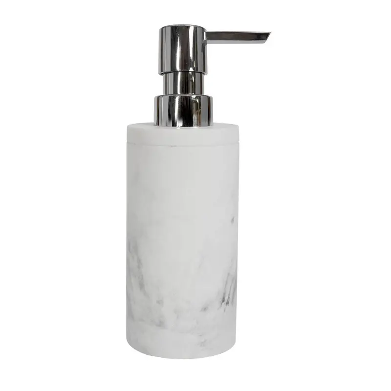 Marble Michelangelo Soap Dispenser – Elegant Matte-Finish Bathroom Accessory (105442) 1