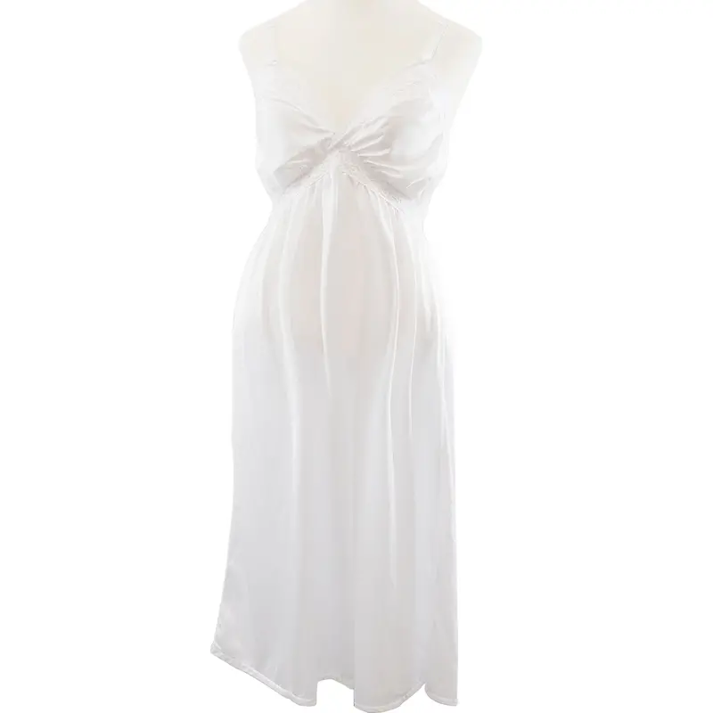 Maternity Nylon Full-Length Slip For Comfort And Support 1