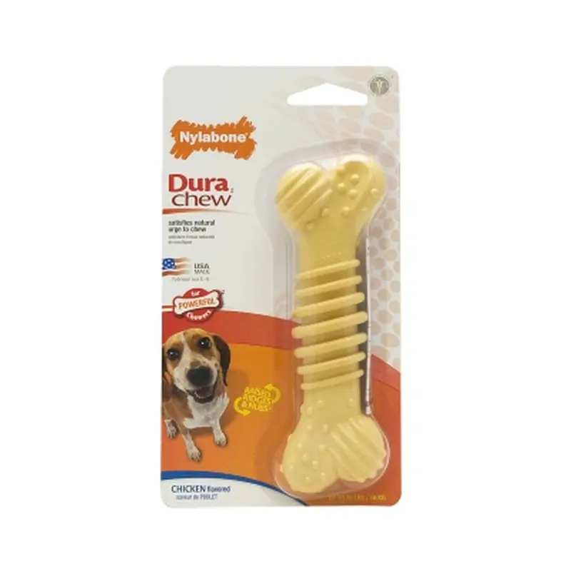 Medium Grooved Power Chew Bone Featuring Assorted Flavors 1