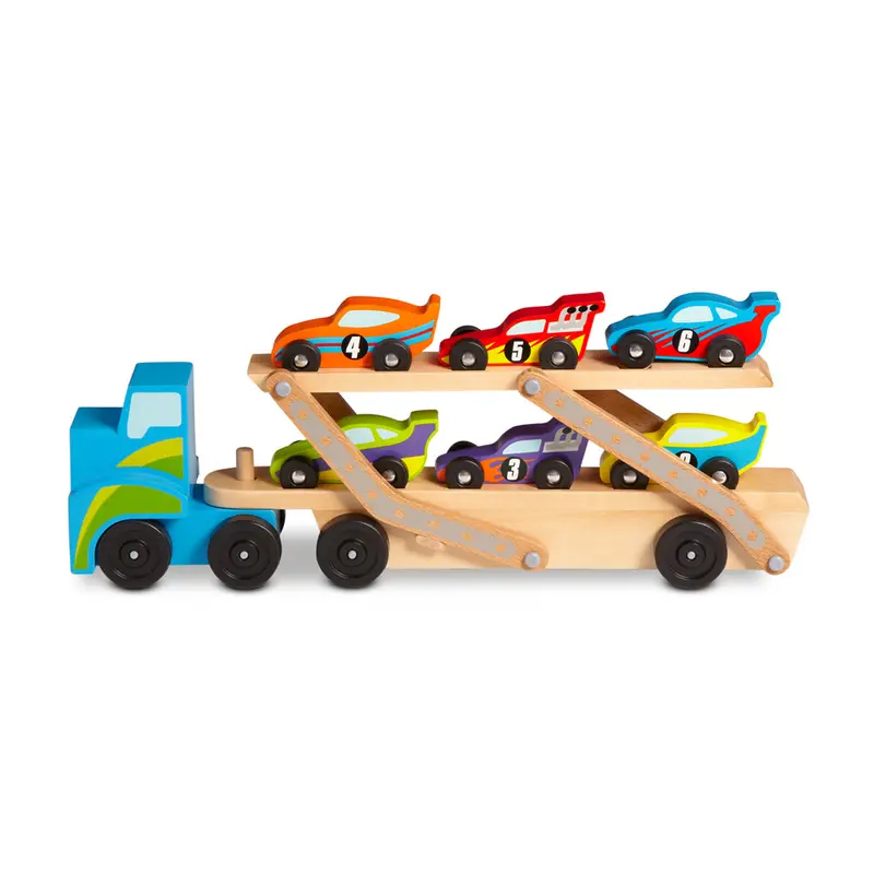 Mega Play Race Car Transport Carrier Toy – Model 2759 1