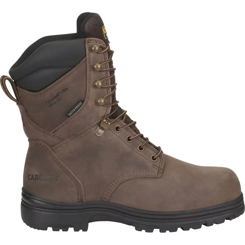 Men’S 8-Inch Insulated Surveyor Work Boots – Waterproof, Cold-Weather Safety Footwear (Ca3034) 1