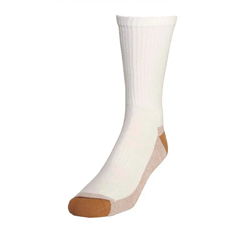 Men’S Copper-Infused Crew Socks – Antimicrobial & Moisture-Wicking (Style 4002) 1