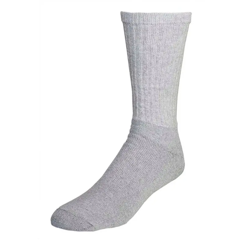 Men’S Crew-Length Work Socks – 3-Pair Pack For Comfort & Durability 1