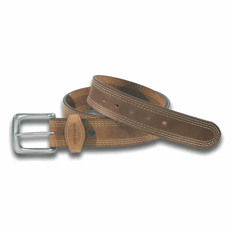 Men’S Detroit Leather Belt – Minimalist Adjustable Design 1