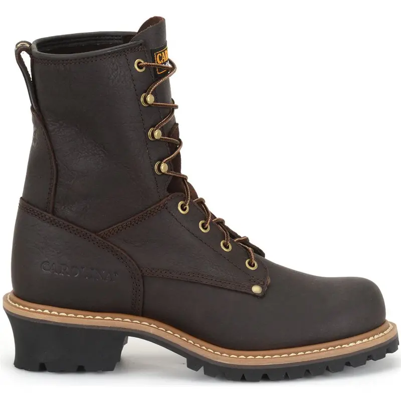 Men'S Elm Logger Boots – 8-Inch Steel Toe, Style 1821 1