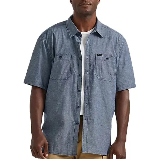 Men'S Extreme Motion Utility Work Shirt – Short-Sleeve, Breathable Workwear (Style 112347464) 1