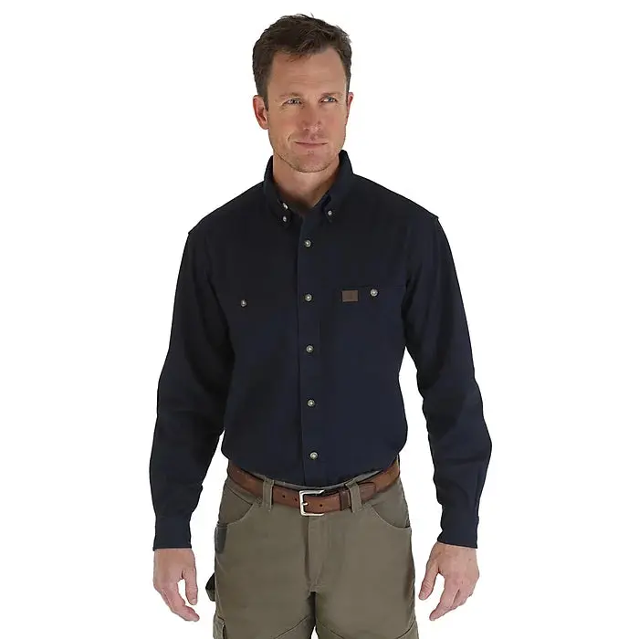 Men’S Long-Sleeve Twill Work Shirt – Riggs Workwear Collection 1