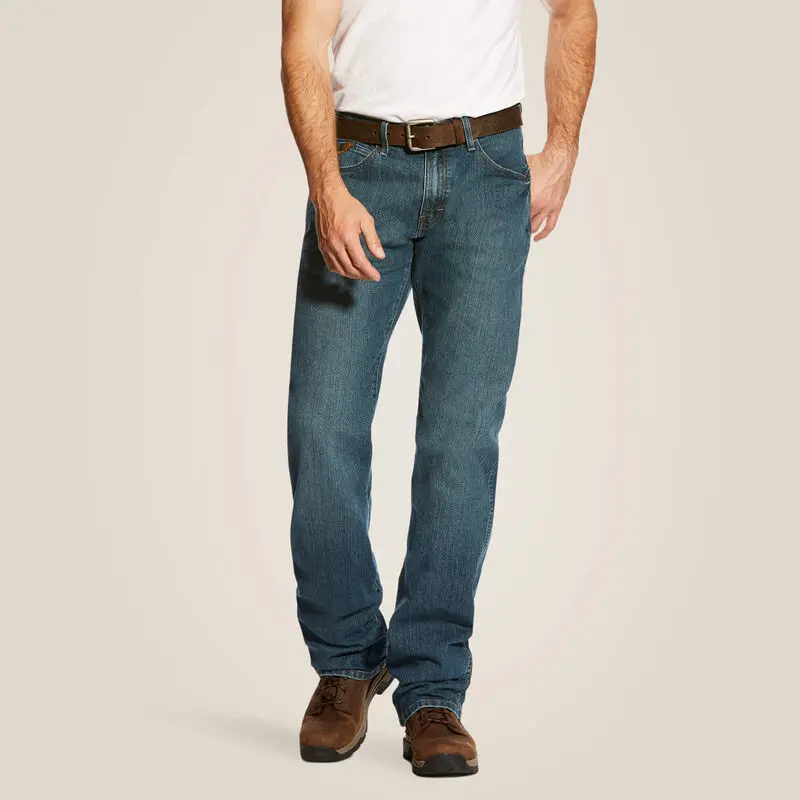 Men’S Rebar M4 Durastretch Bootcut Jeans – Relaxed Fit Denim With Flex Comfort 100 1