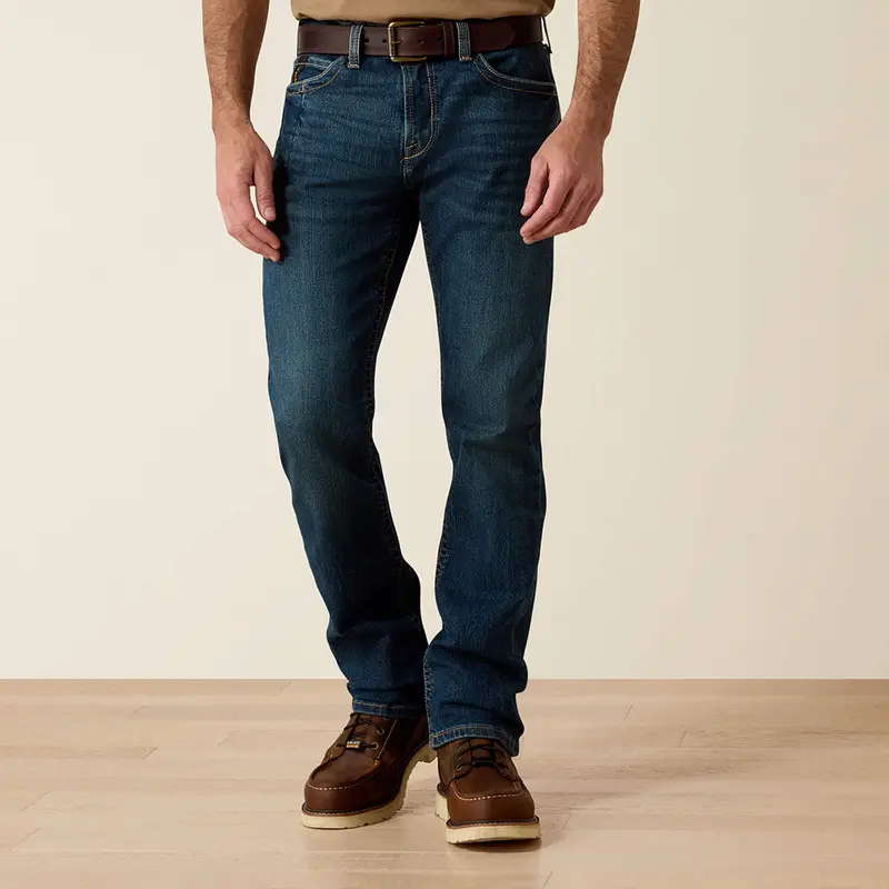Men’S Rebar M7 Durastretch Straight-Leg Jeans – Rugged, Flexible Denim With Stackable Hem (Style 10034628) 1