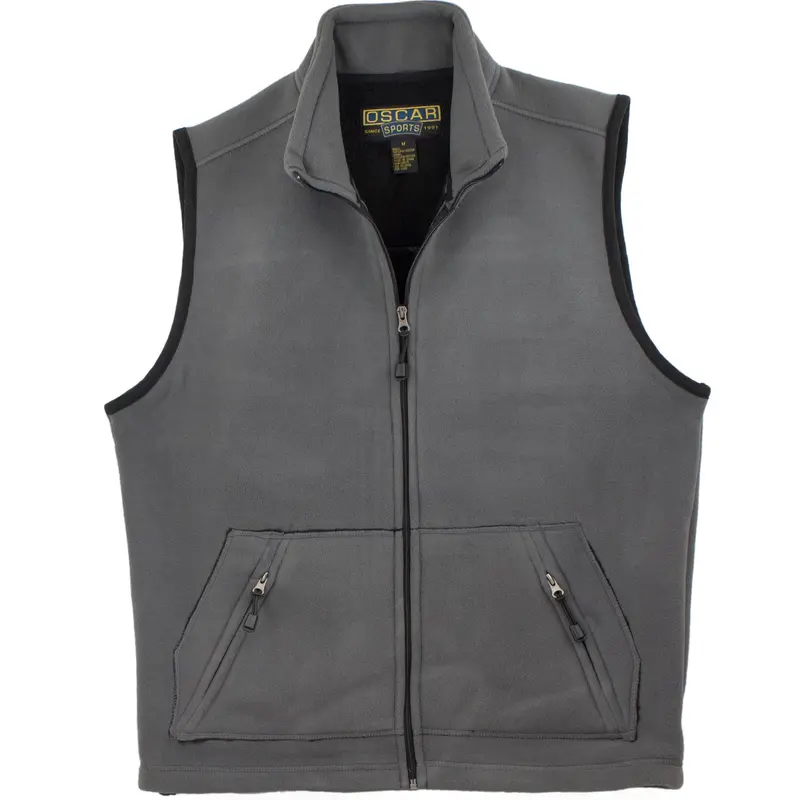 Men’S Sherpa-Lined Fleece Vest – Warm Layering Jacket V5020 1