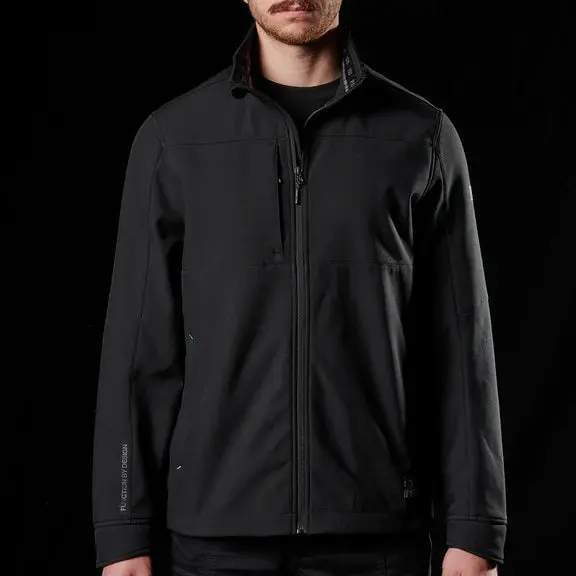 Men’S Soft Shell Work Jacket – Weather-Resistant Outer Layer Wo-3 1