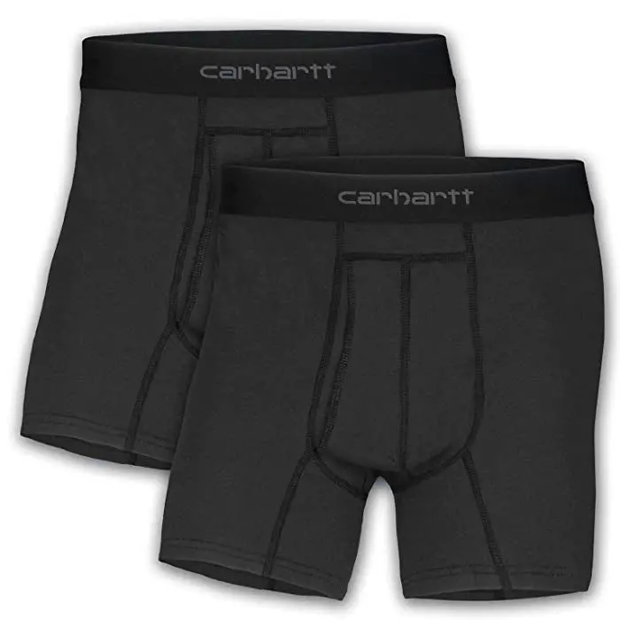 Men’S Two-Pair Pack Of 5-Inch Basic Boxer Briefs (Style Uu0124) 1