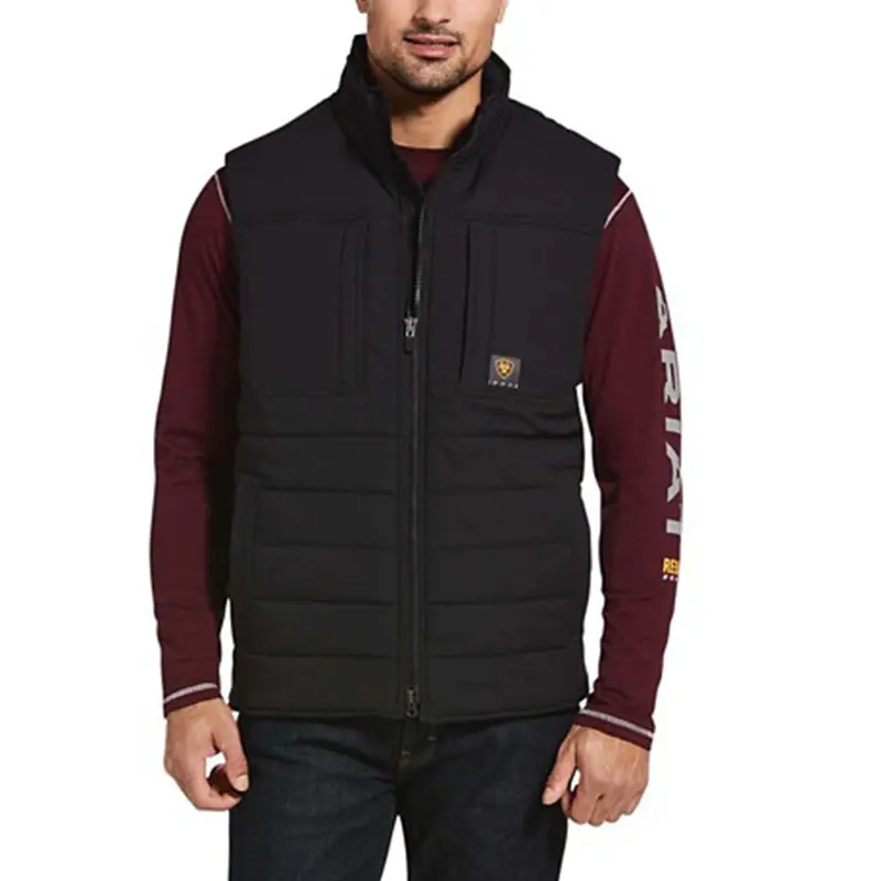 Men’S Valiant Insulated Vest – Water-Resistant Stretch Canvas, Lightweight Thermal Layer 1