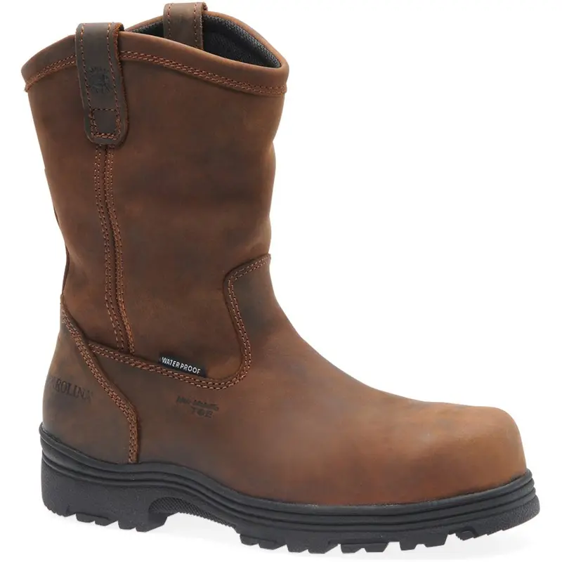 Men'S Waterproof Composite Toe Wellington Work Boots – Laser Series Ca2533 1