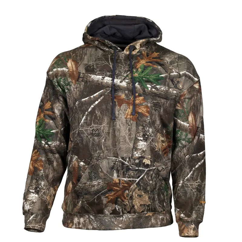 Men'S Woodsman Heavyweight Hooded Sweatshirt – Cotton-Blend Casual Wear (Cvc-Re) 1