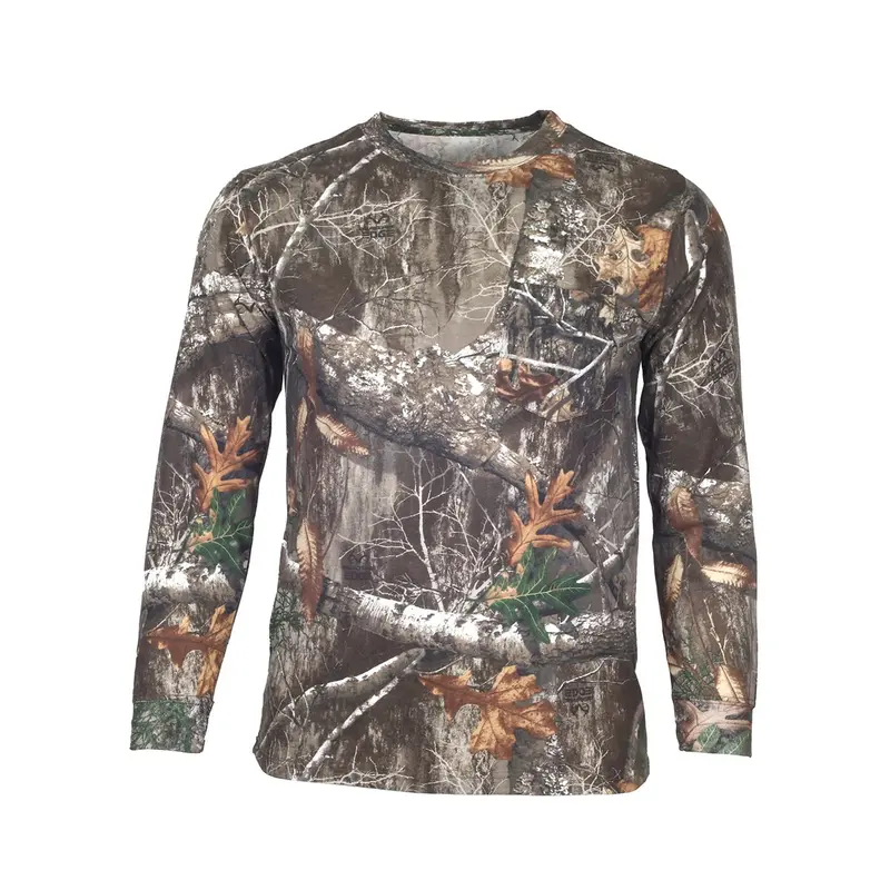 Men'S Woodsman Long-Sleeve Cotton Tee – Classic Fit 1
