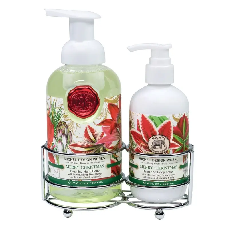 Merry Christmas Hand Care Gift Set – Curated Caddy With Moisturizers & Treats 1