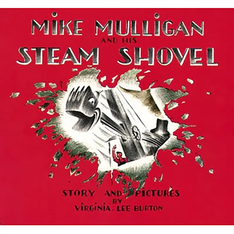 Mike Mulligan And His Steam Shovel Vintage Picture Book 1