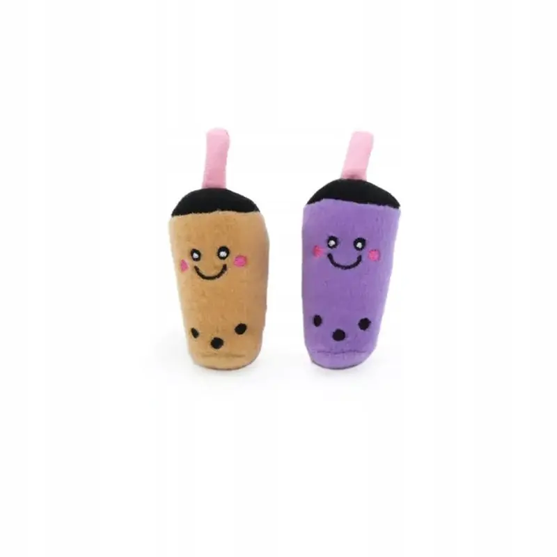 Milk Tea & Taro Inspired Small Cat Toy 1