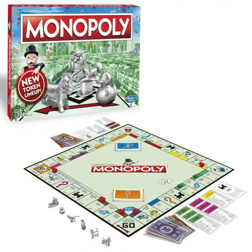 Monopoly Classic Edition Board Game – Timeless Property Trading Fun 1